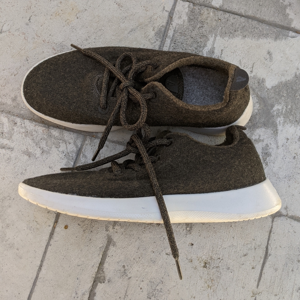 Allbirds Wool Runners Sneakers Dark Olive